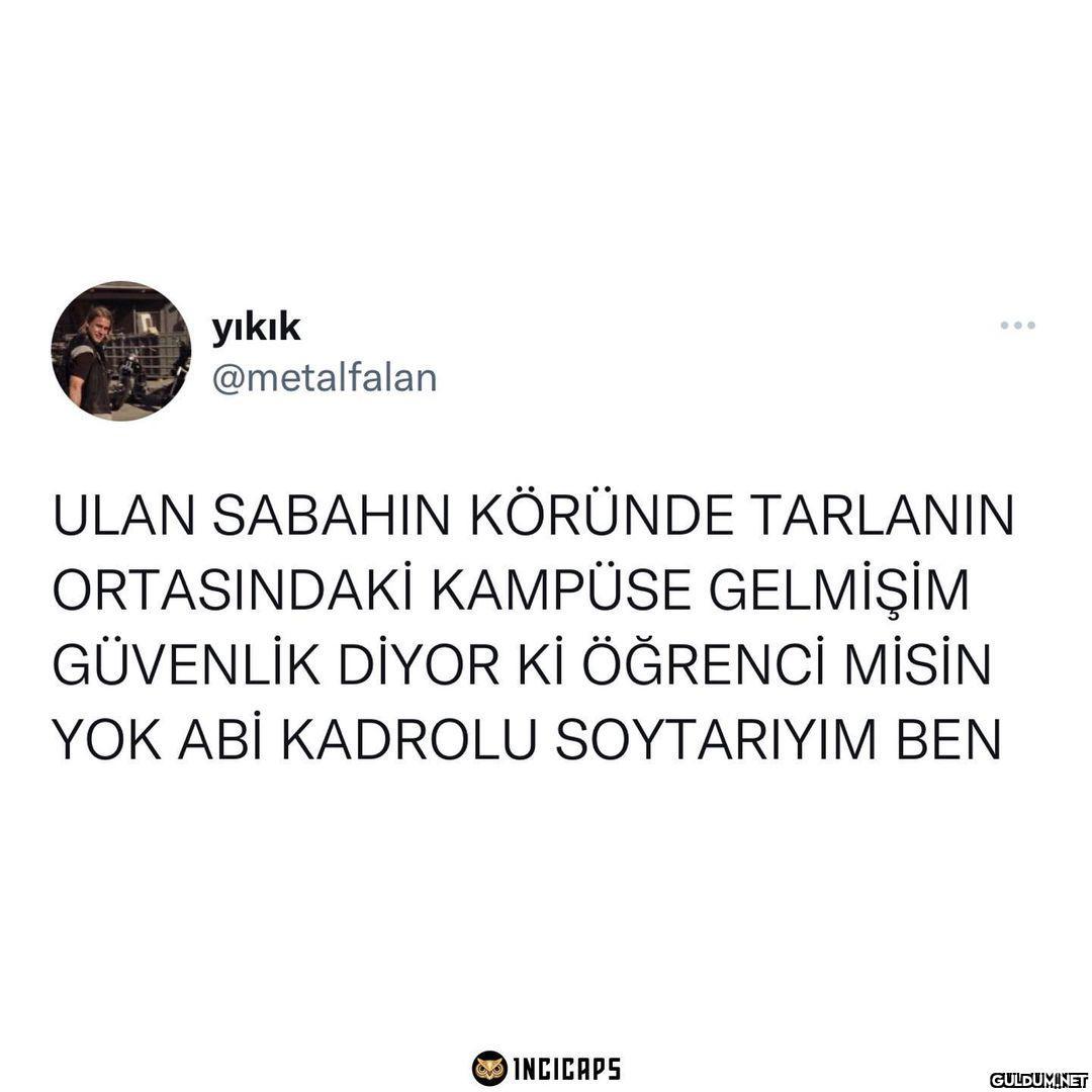 yıkık @metalfalan ULAN...