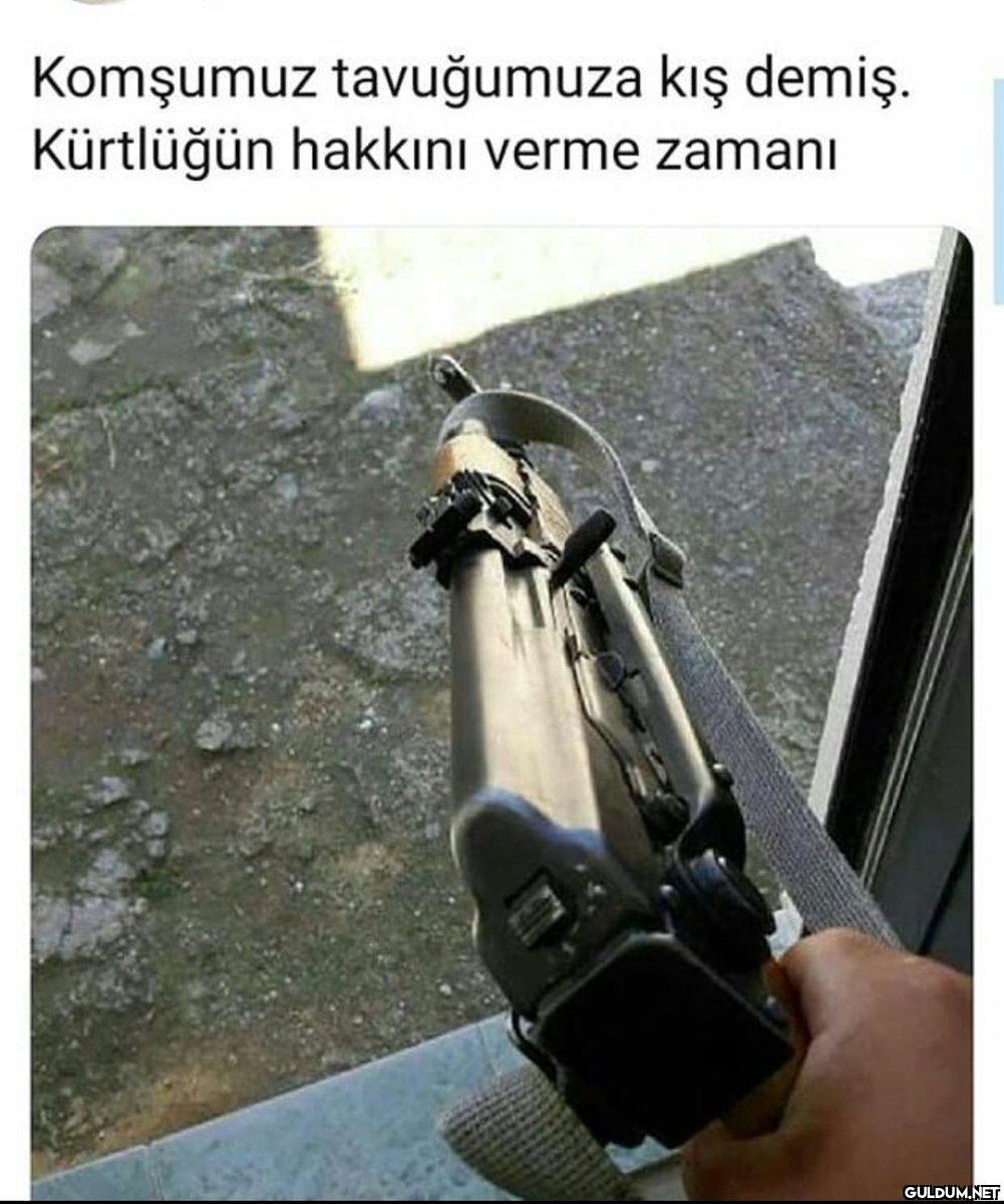 Komşumuz tavuğumuza kış...