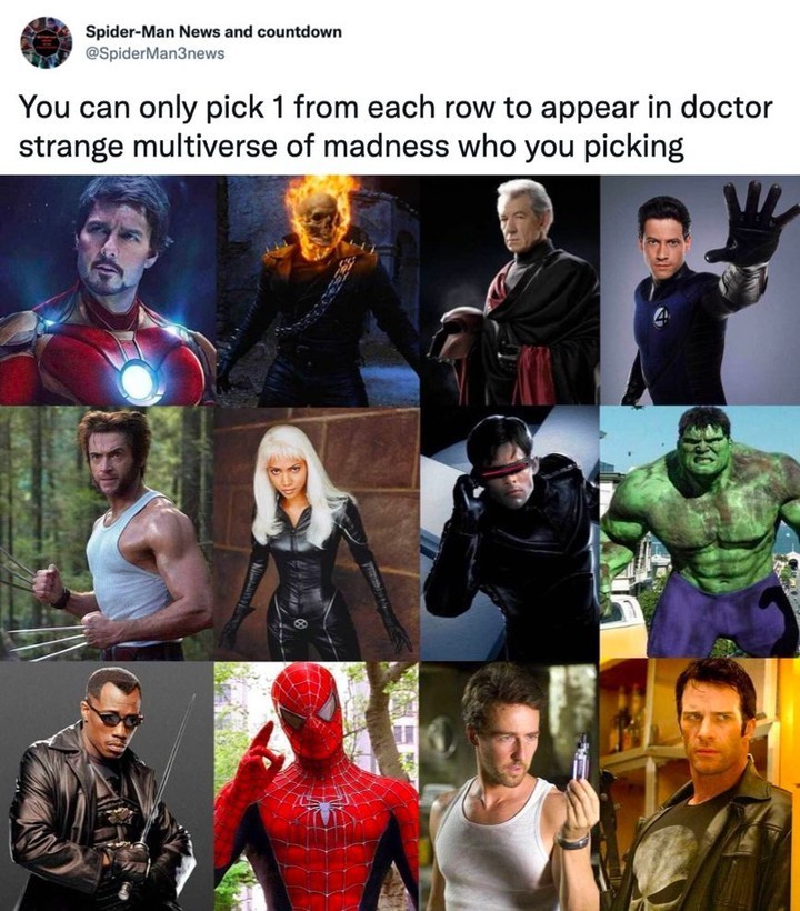 Choose wisely by...