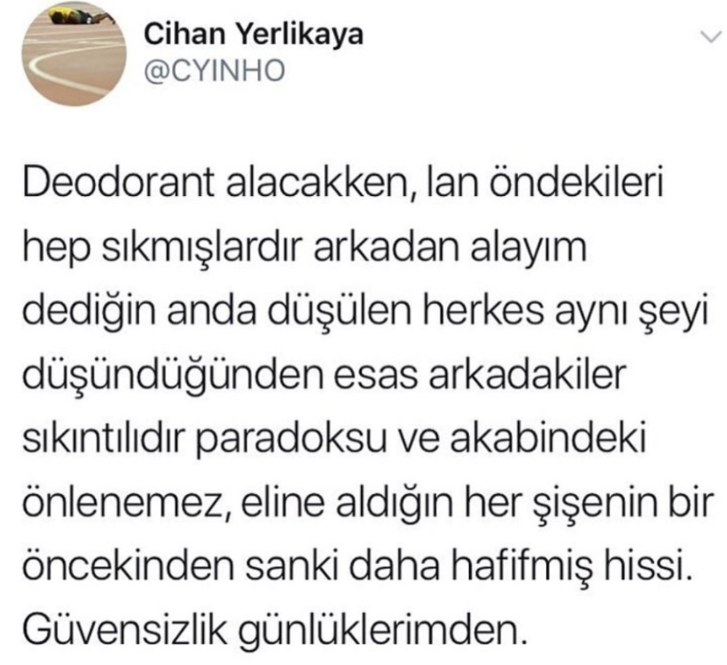 Cihan Yerlikaya @CYINHO...