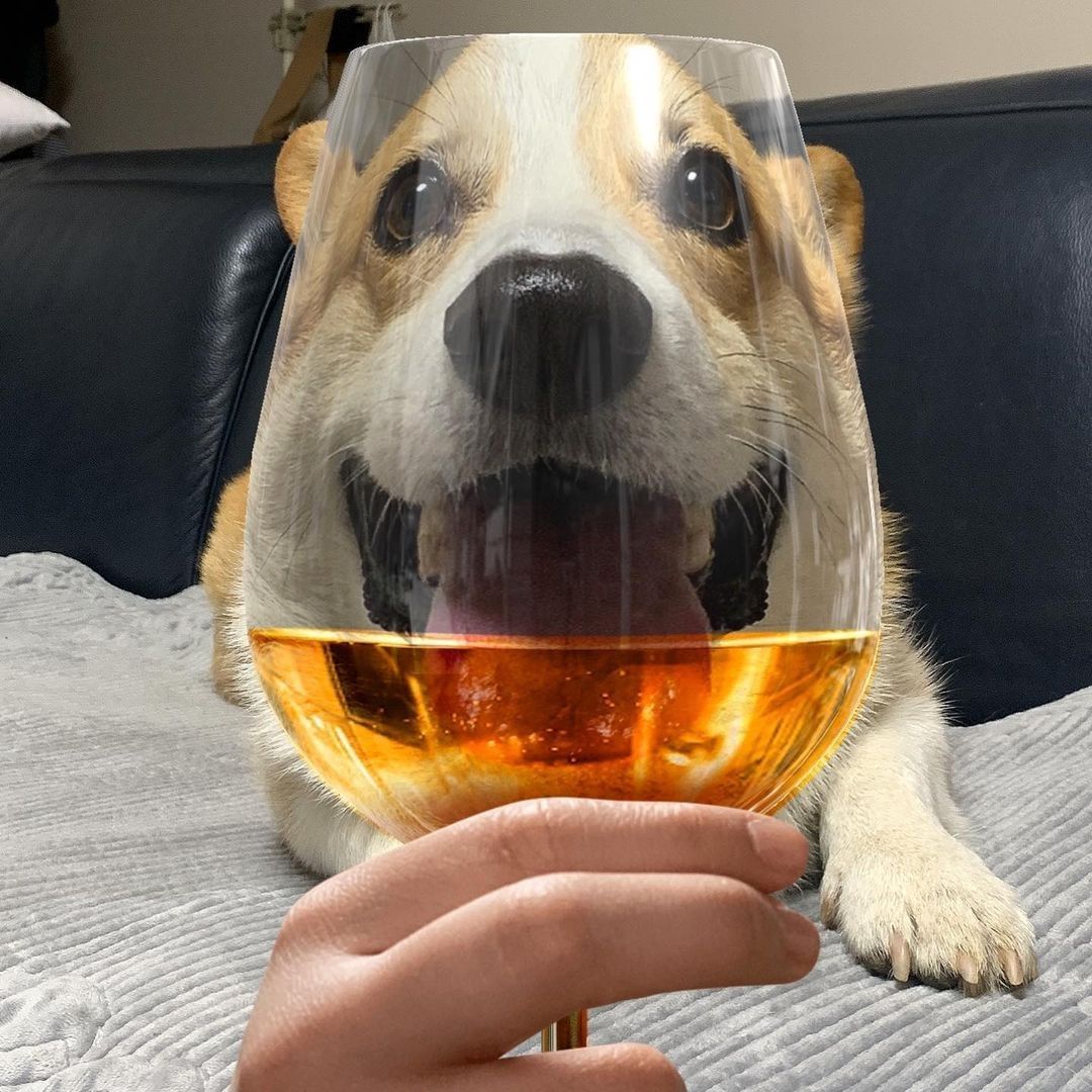 Before and after drinking...