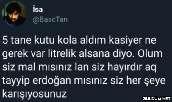 İsa @BascTan 5 tane kutu...