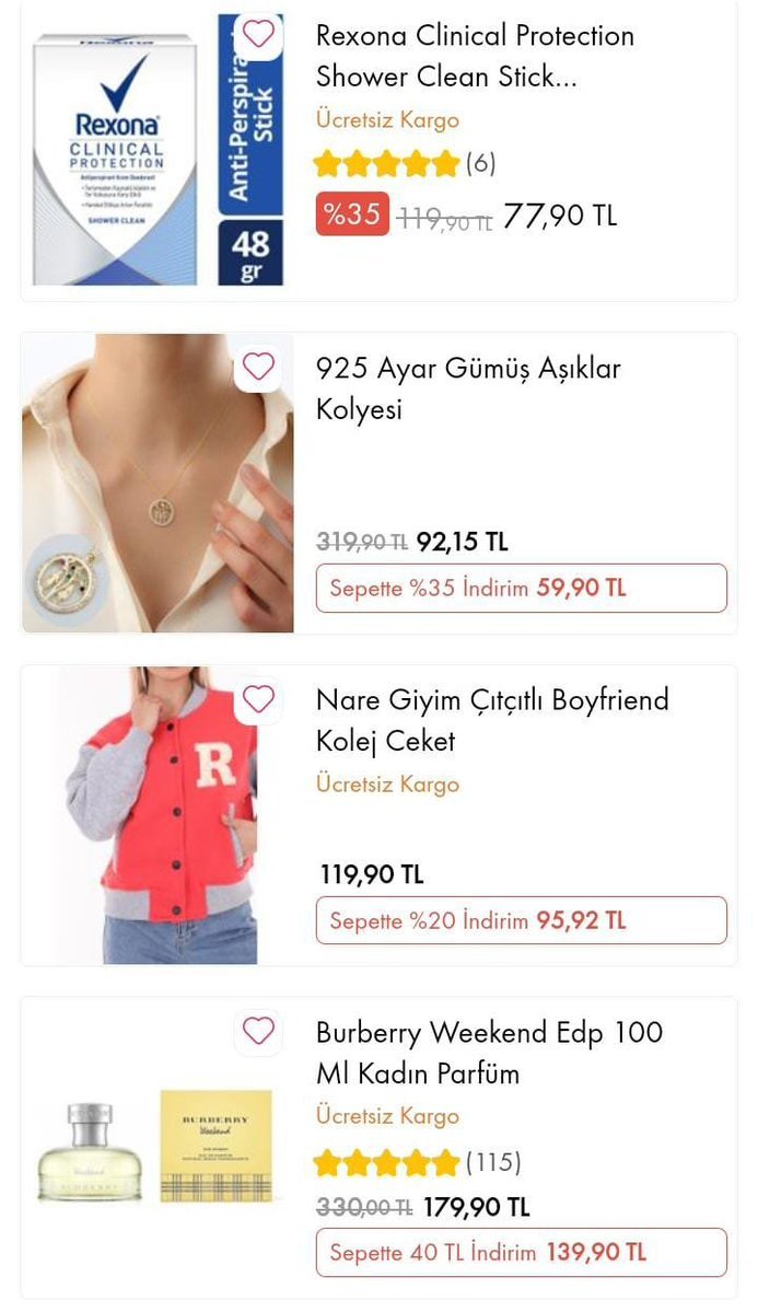 Günün fırsatları bu linkte...