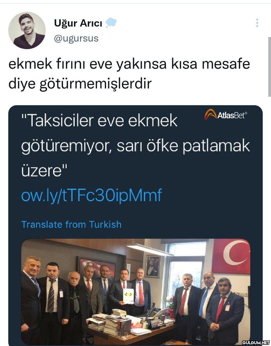 Uğur Arıcı @ugursus ekmek...