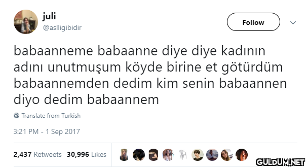 juli Follow @aslligibidir...