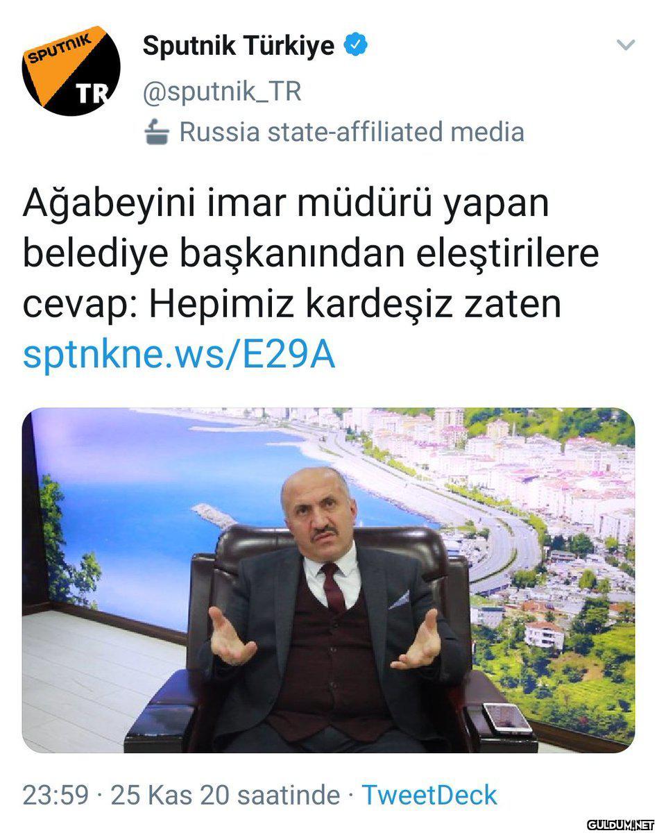 Sputnik Türkiye O SPUTNIK...