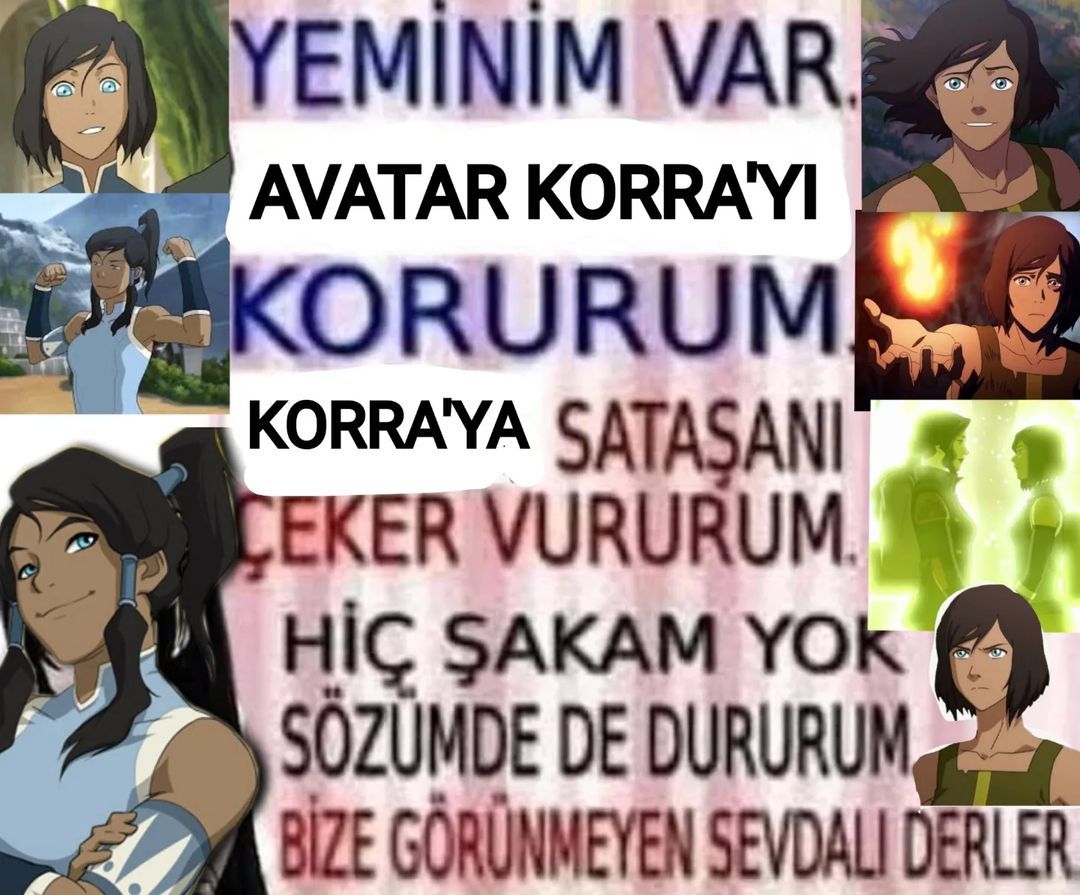 Avatar Korra'yo seven...