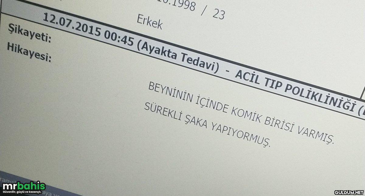 98 /23 Erkek 12.07.2015...