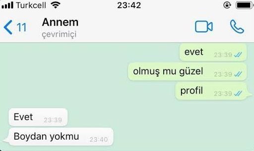 bari sen yapma..    uil...