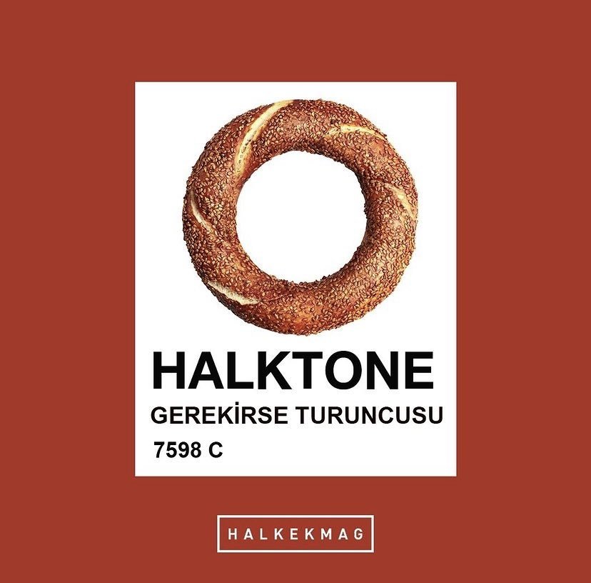 Bazı HALKTONE renkleri.   ...