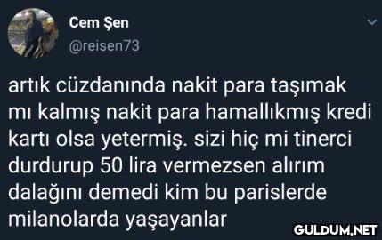 Cem Şen @reisen73 artık...