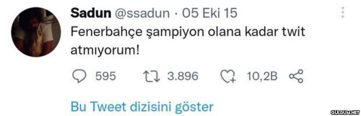 Fenerbahçe şampiyon...