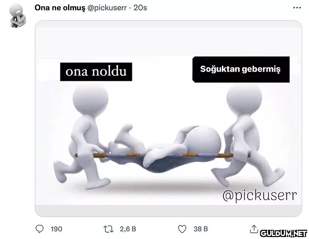 Havalar malum...    Ona ne...