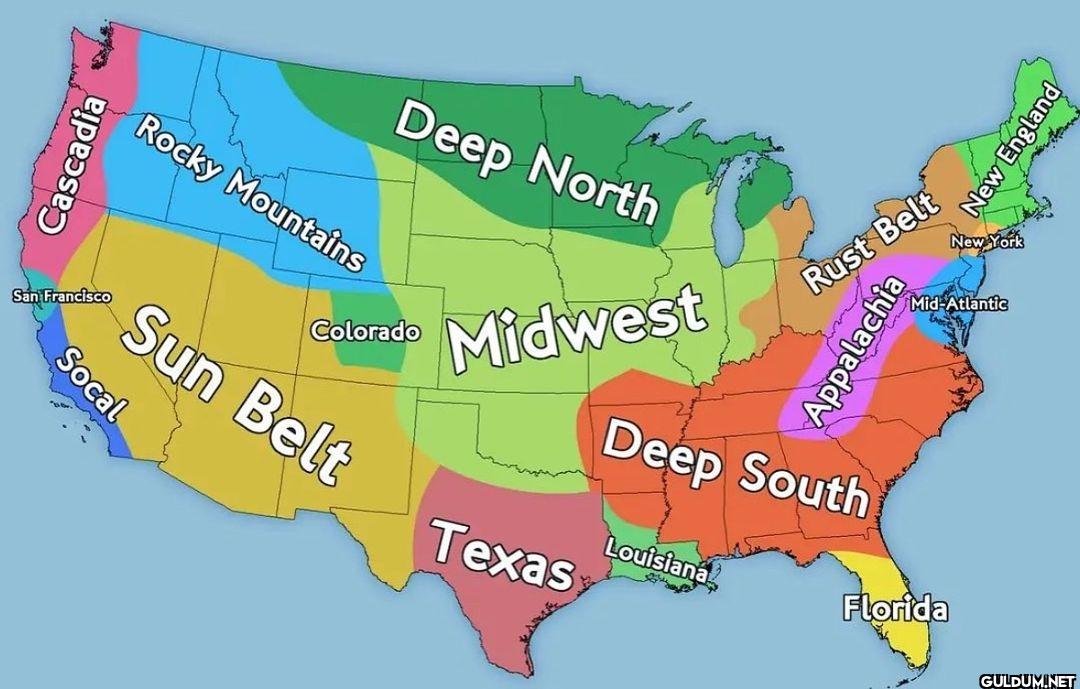 Regions of the United...