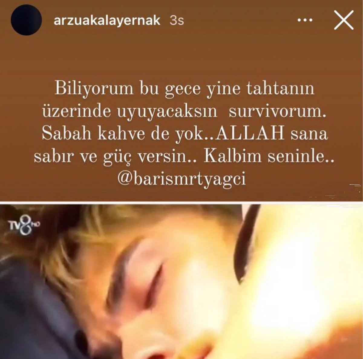içim parçalandı yine bak  ...