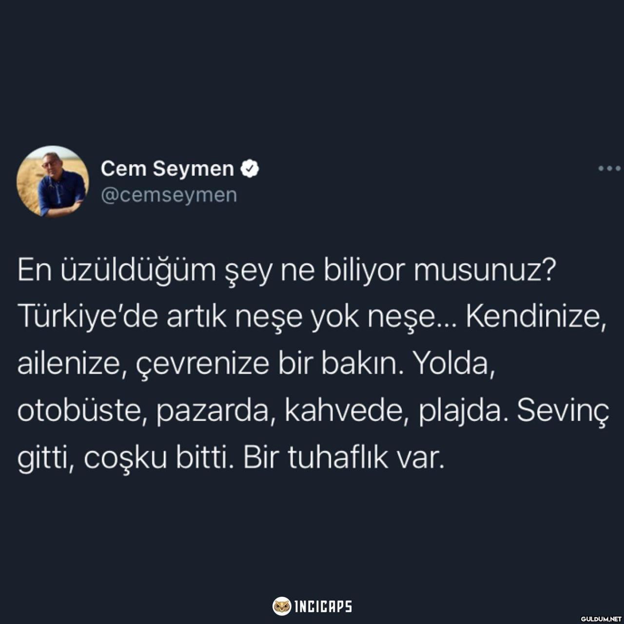 Cem Seymen @cemseymen En...