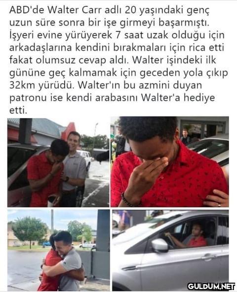 ABD'de Walter Carr adlı 20...