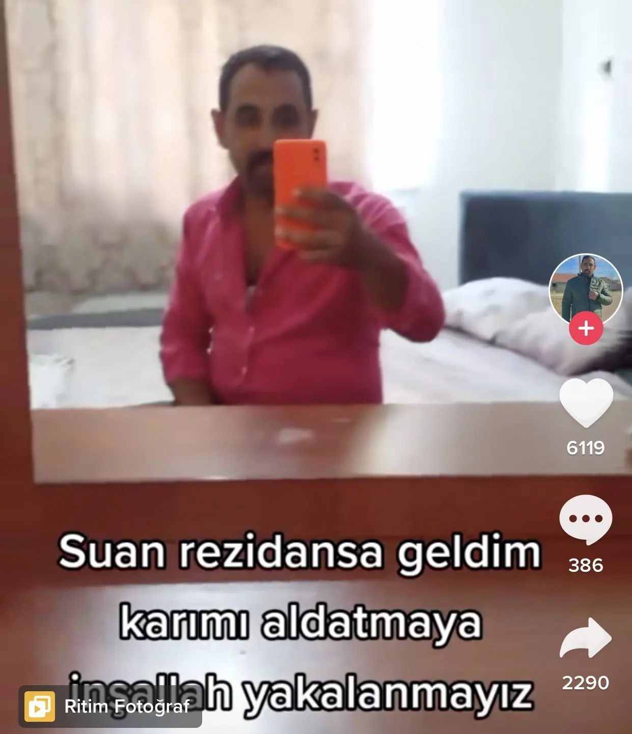 Rezidansa da gitmemiş...