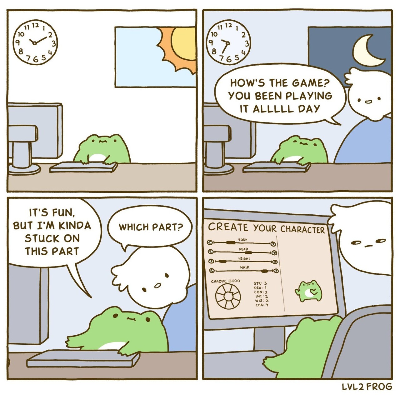 The hardest part in an RPG...