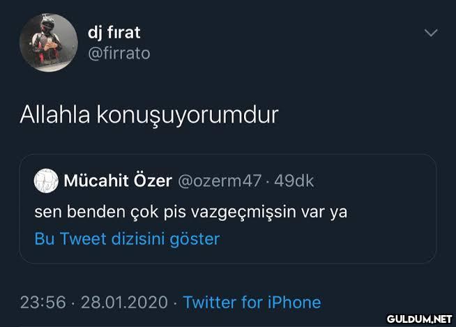dj fırat @firrato Allahla...
