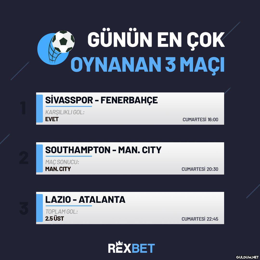 GÜNÜN EN ÇOK OYNANAN 3...