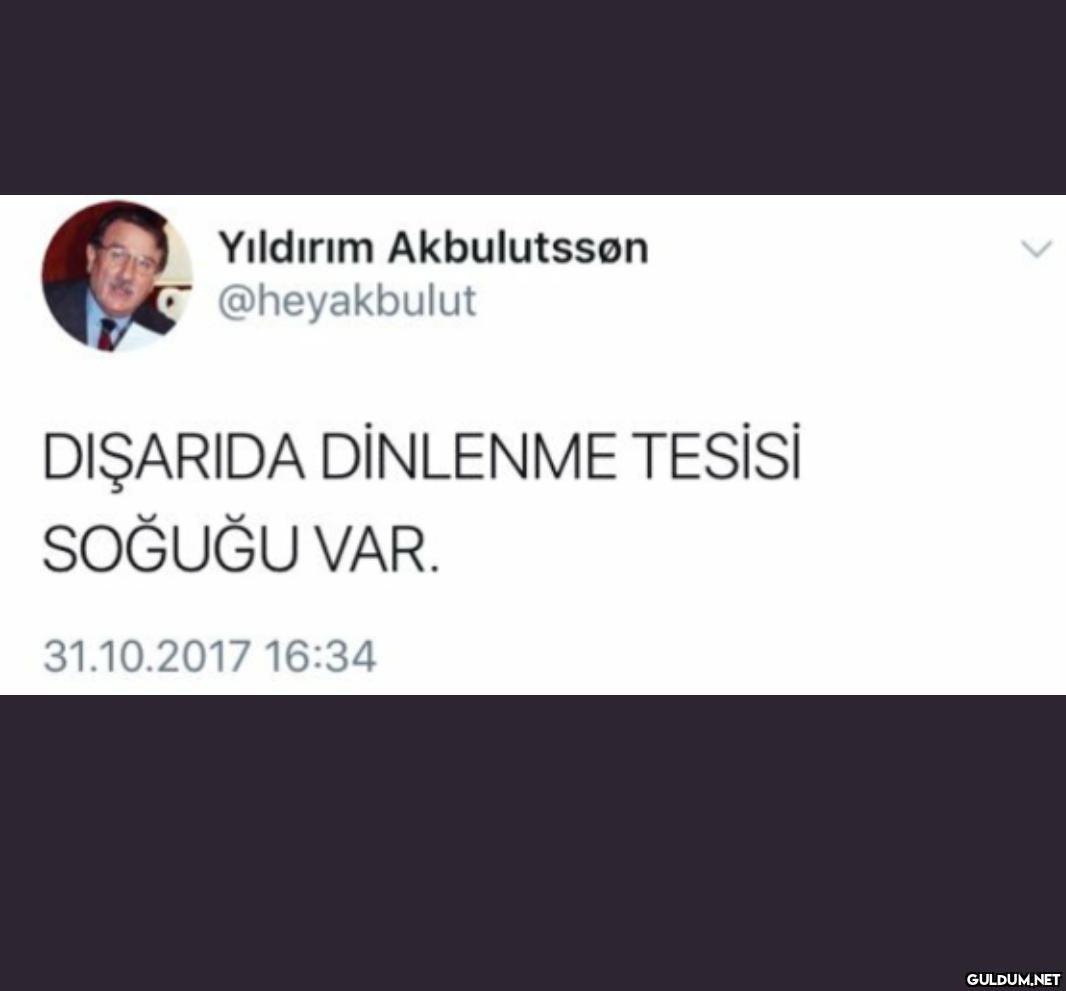 Yıldırım Akbulutssøn...