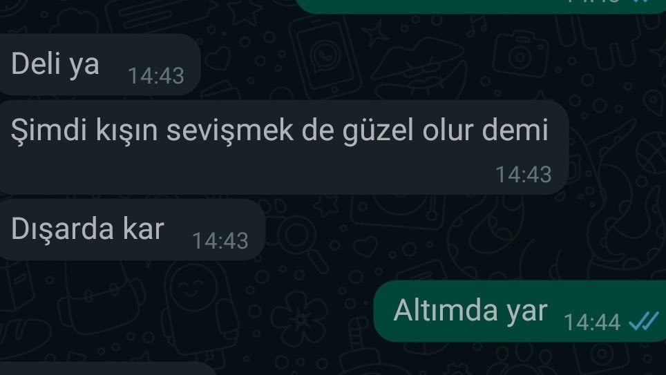 Deli ya 14:43 Şimdi kışın...