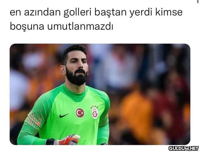 en azından golleri baştan...