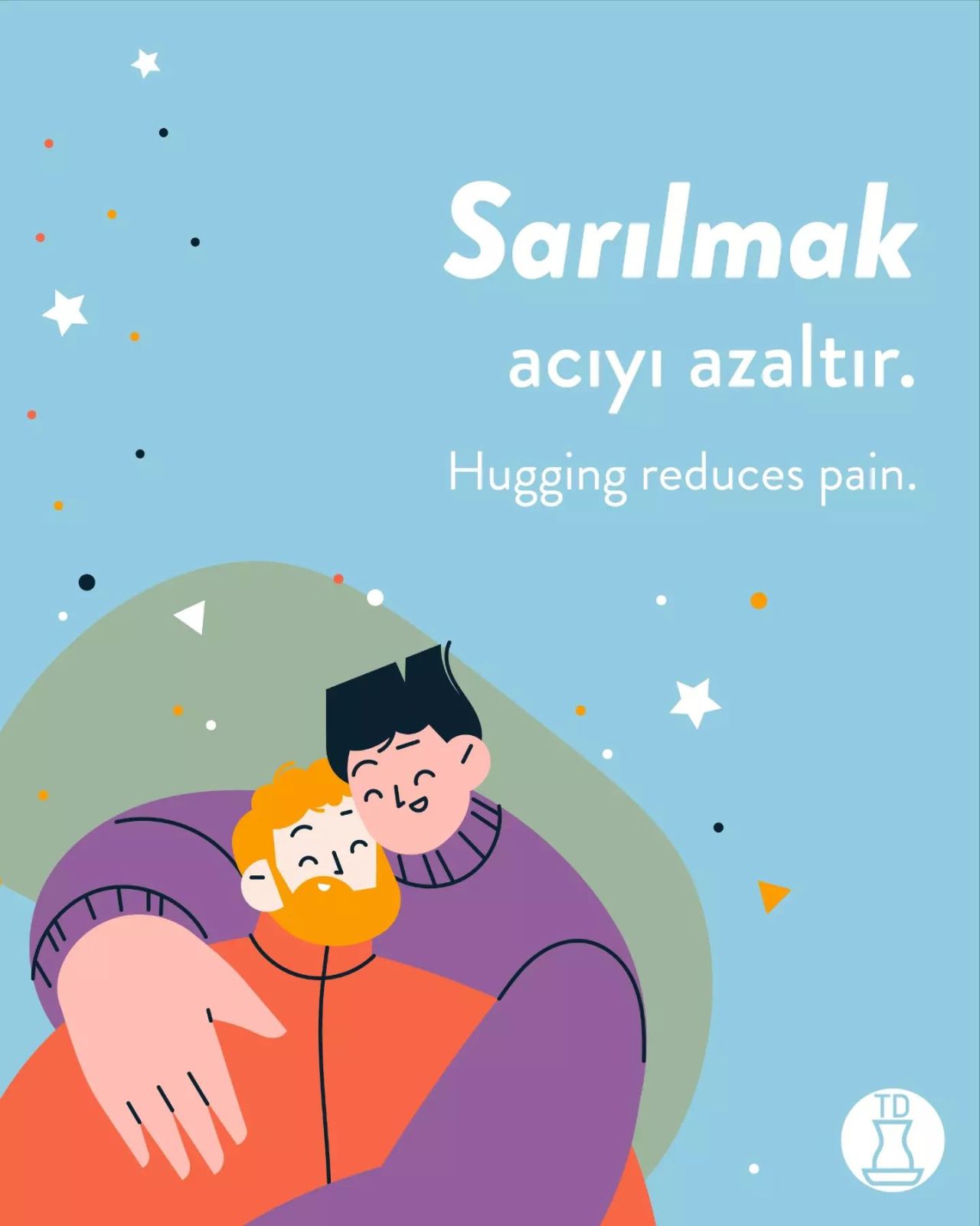 En çok sarıldığın...
