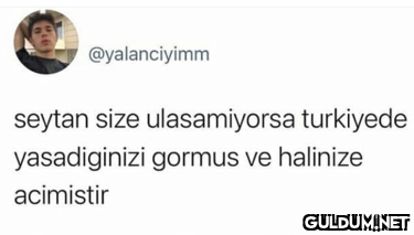 @yalanciyimm seytan size...