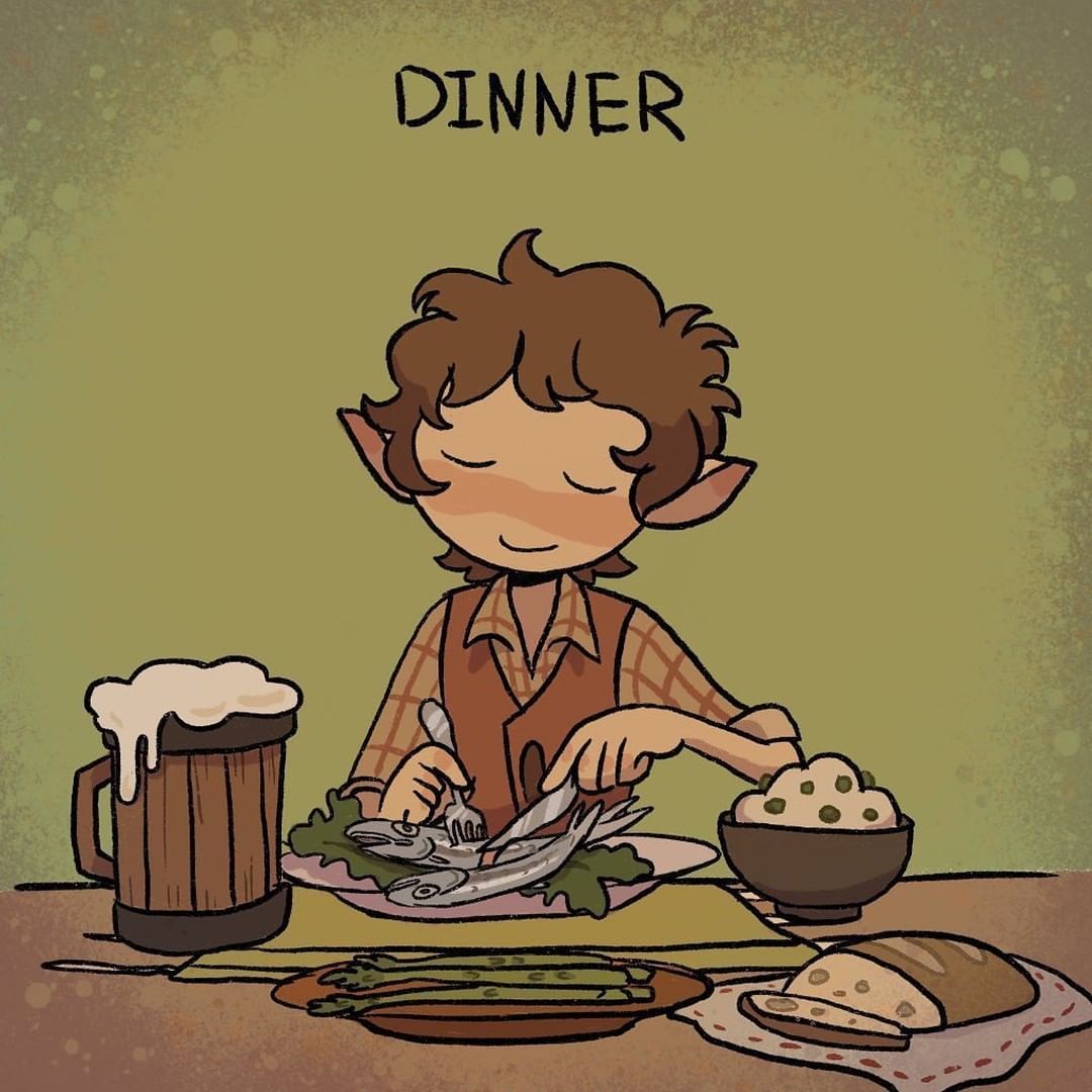How to eat like a Hobbit...
