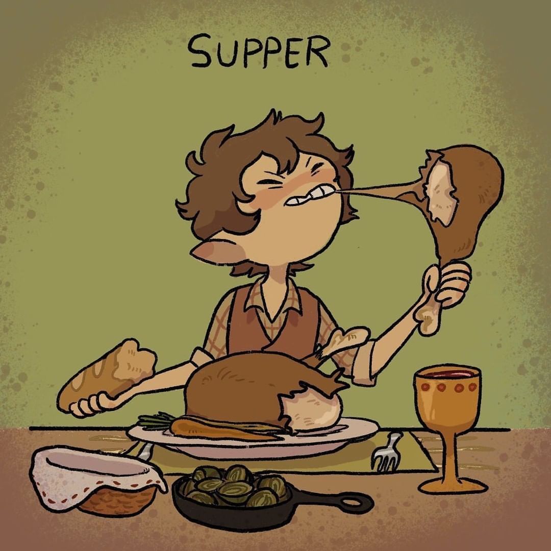 How to eat like a Hobbit...