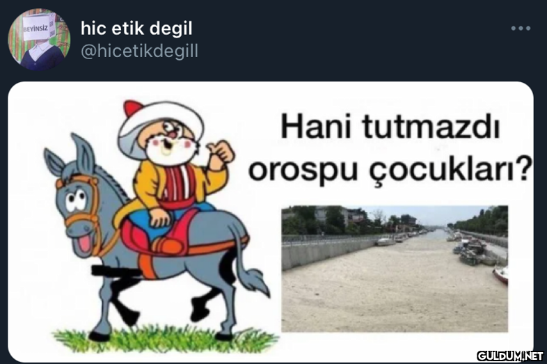 hic etik degil...
