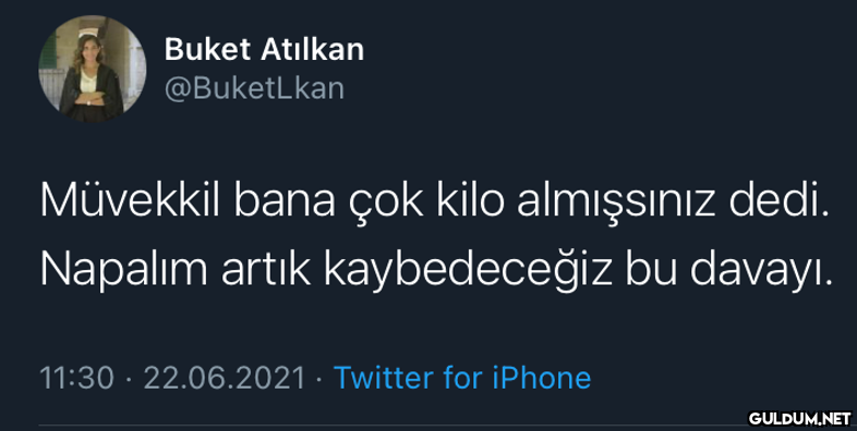 Buket Atılkan @BuketLkan...