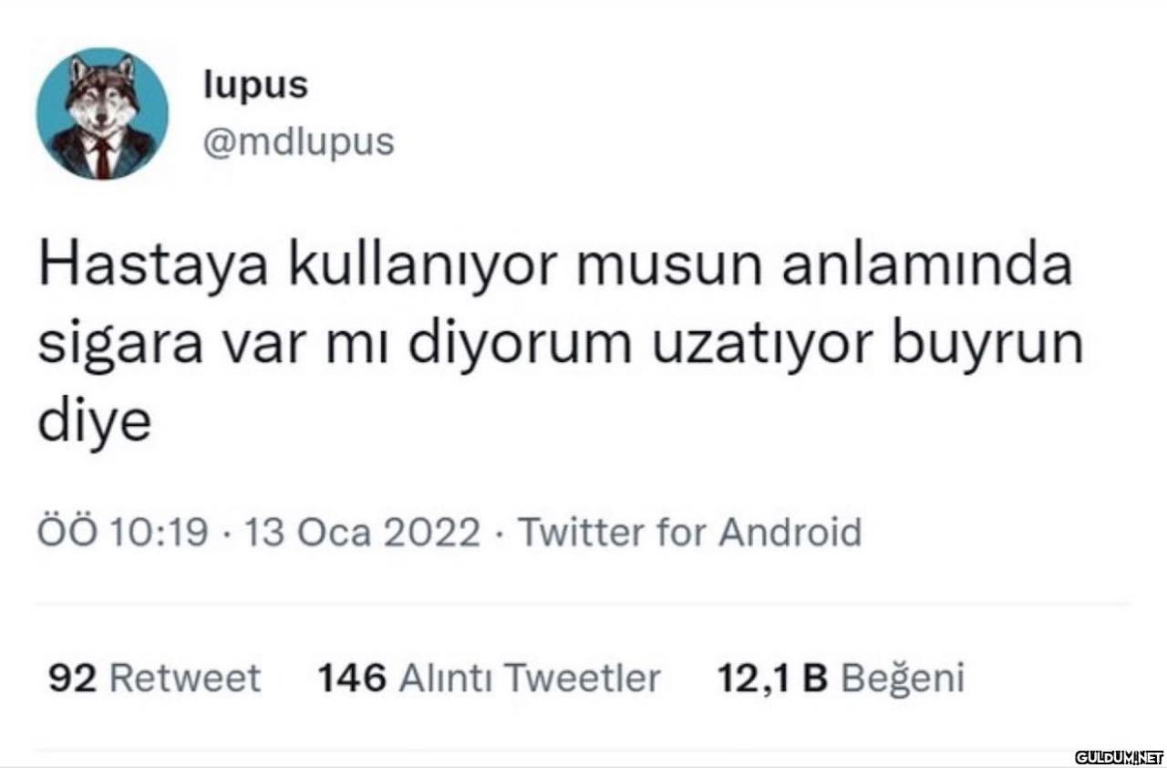 Yeni attım deseydin kral...