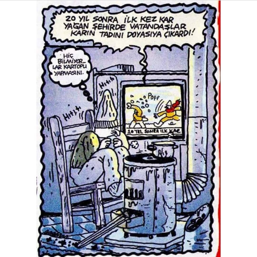 Hiç bilmiyorlar kartopu...