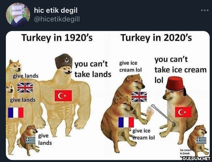 hic etik degil...