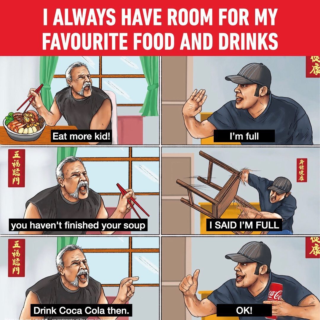No matter how full I am, I...