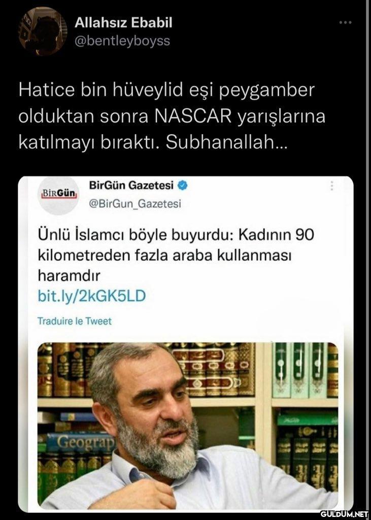 Allahsız Ebabil ......