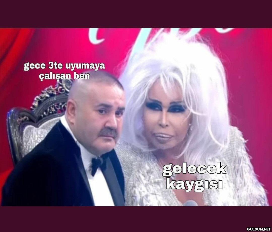 gece 3te uyumaya çalışan...