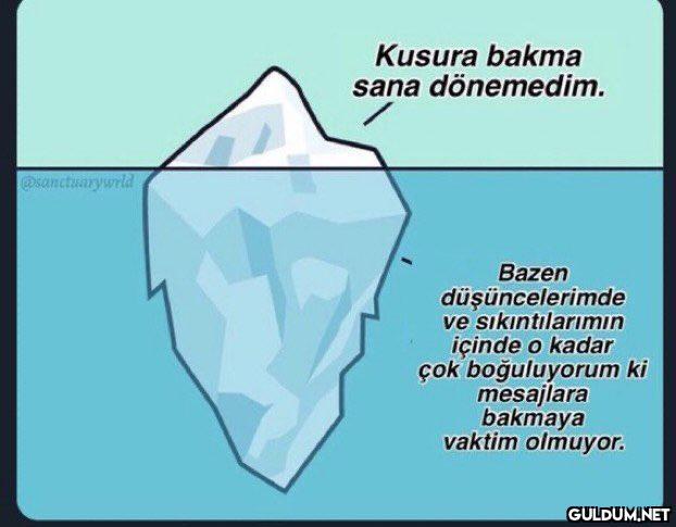 Kusura bakma sana...