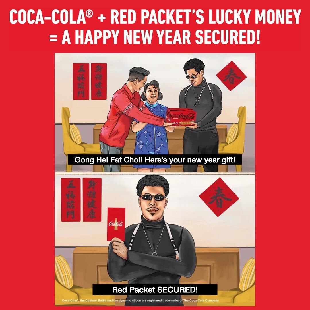 COCA-COLA® + red packet’s...