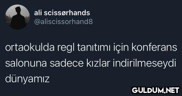 ali scissørhands...