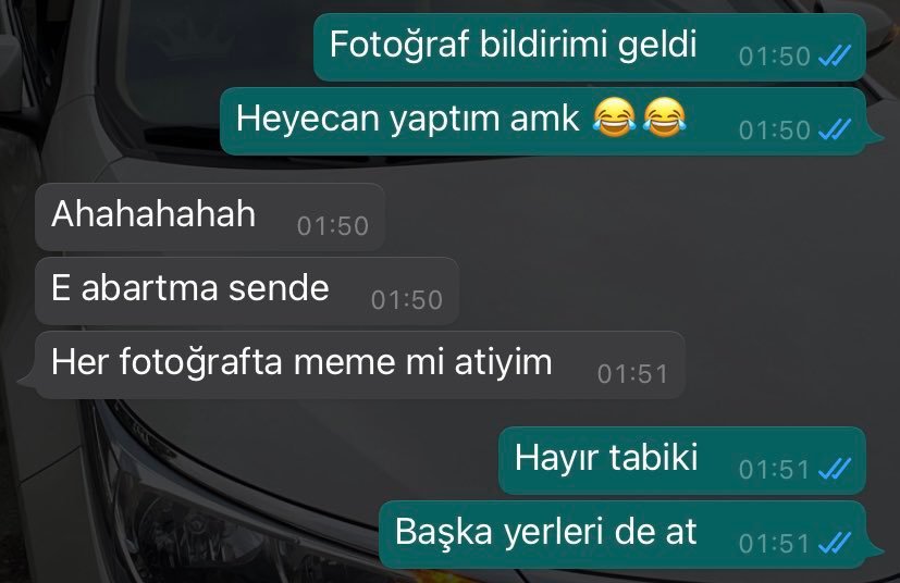 Fotoğraf bildirimi geldi...