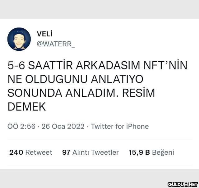 VELİ @WATERR_ 5-6 SAATTİR...