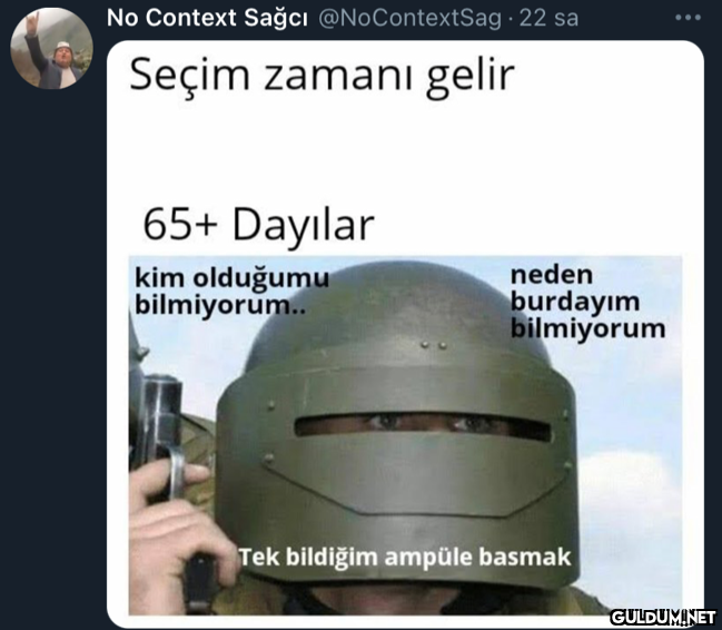No Context Sağcı...