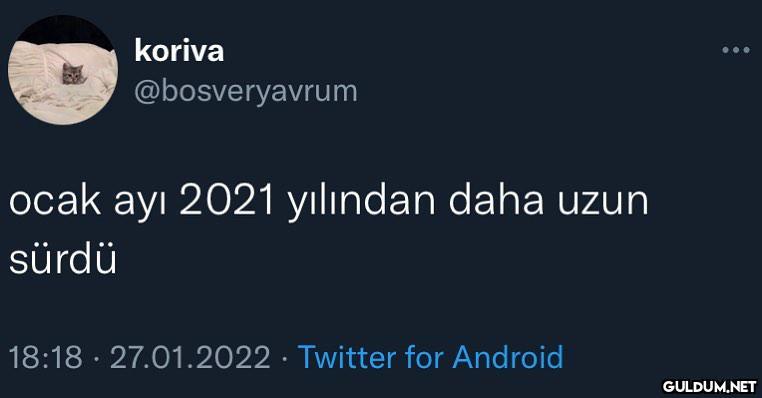 koriva @bosveryavrum ocak...