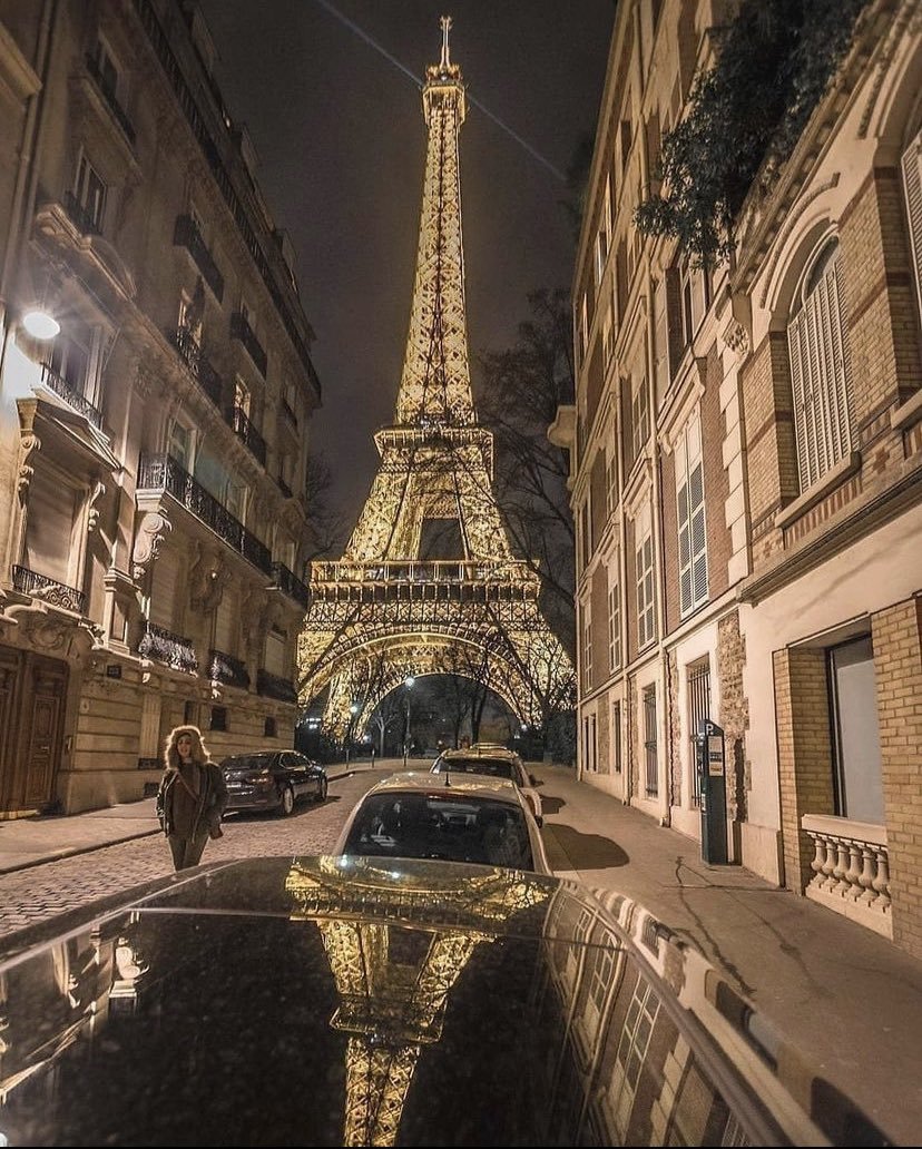 Paris'te gece🌃    Kaynak
