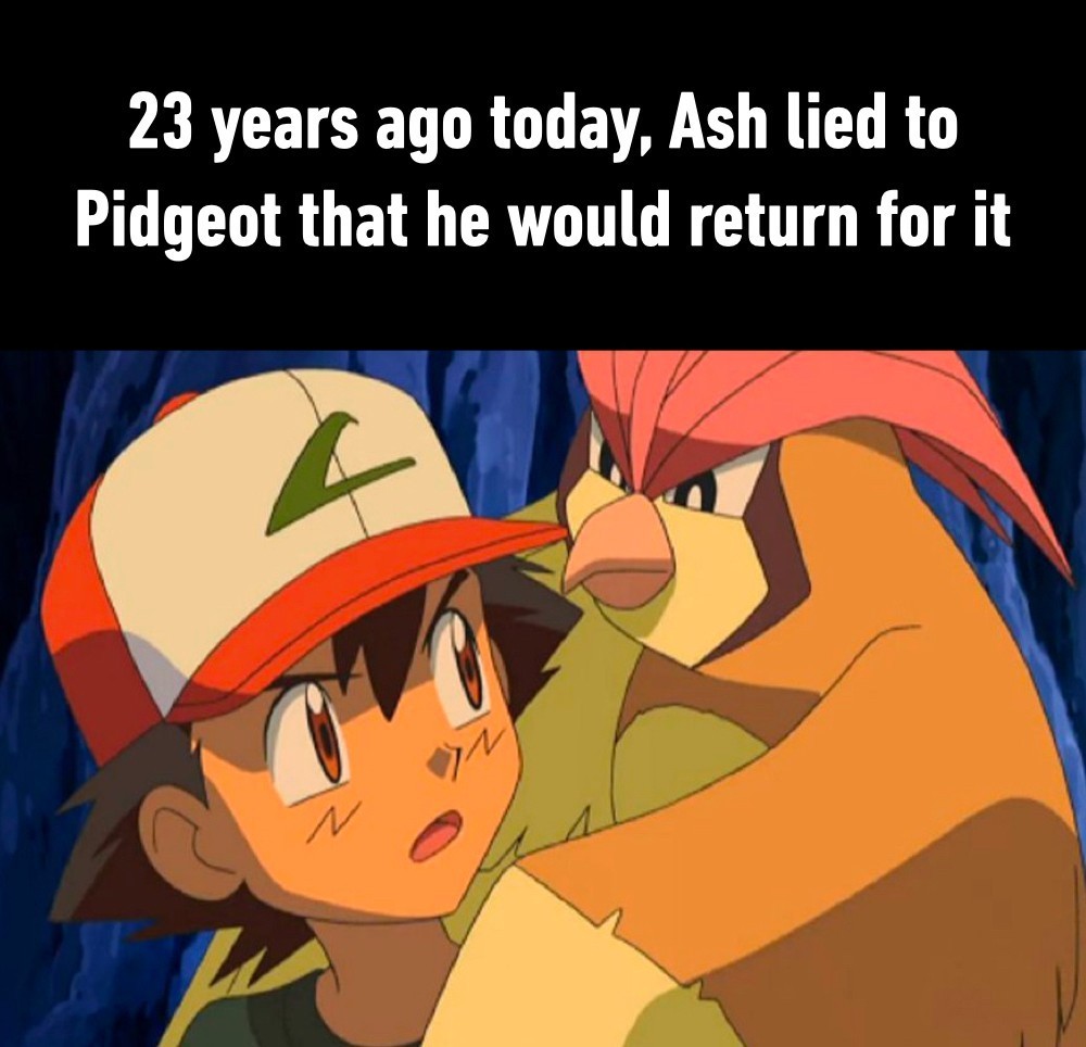 He never did. #pokemon...