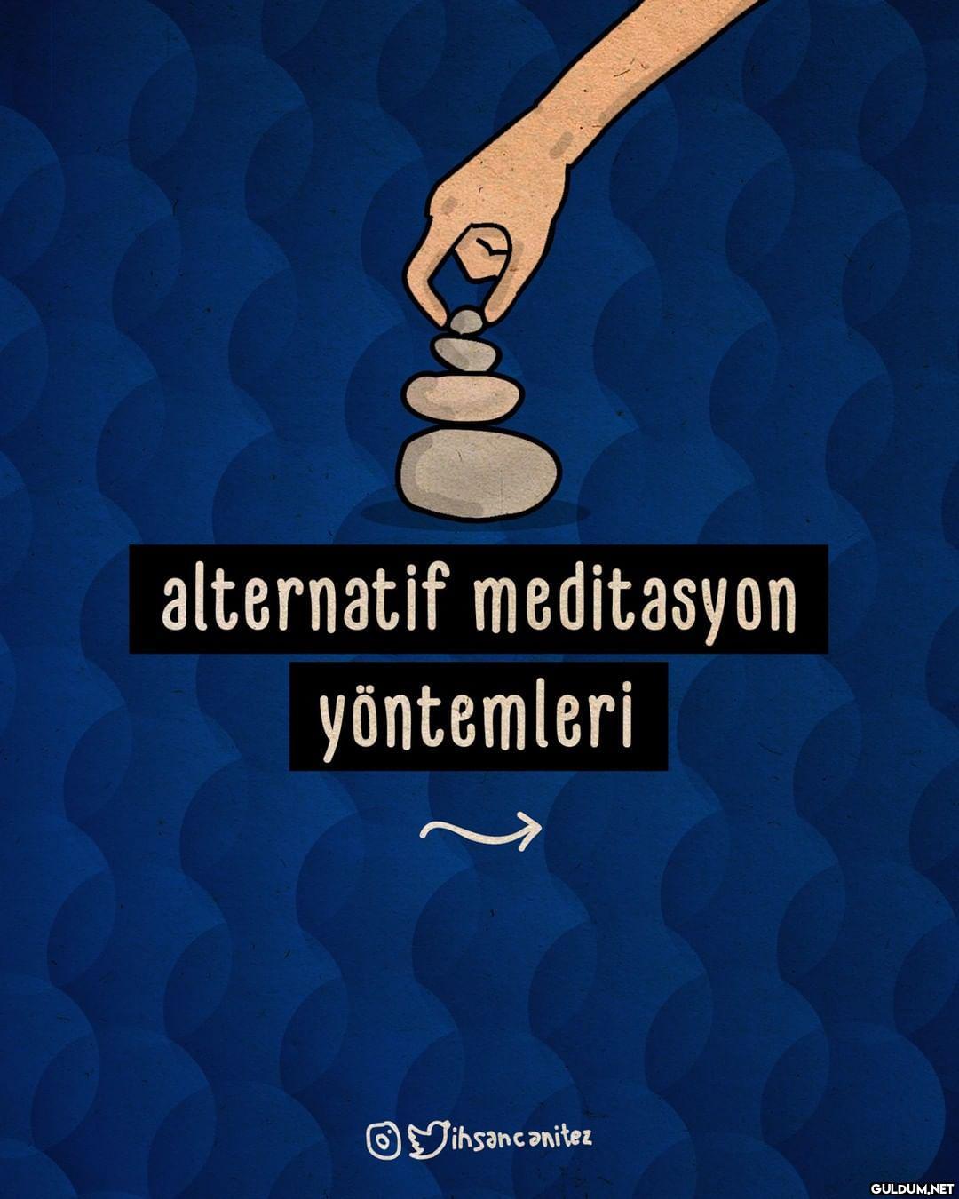 Meditasyon içi mata,...
